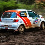 Toyota Yaris rally car Lewana Stages