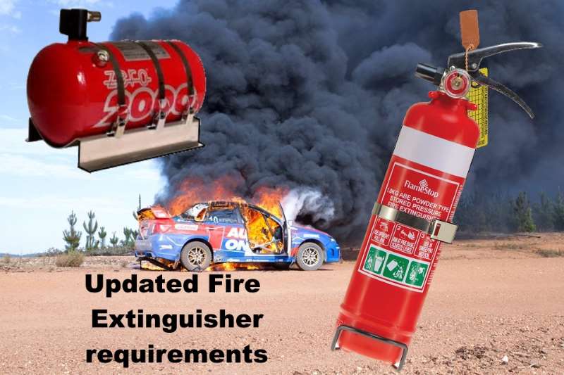 vehicle fire extinguisher