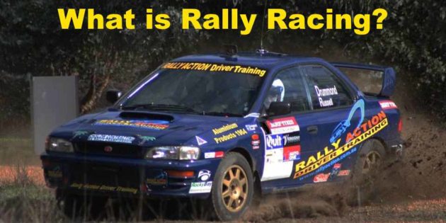 What is rally racing?